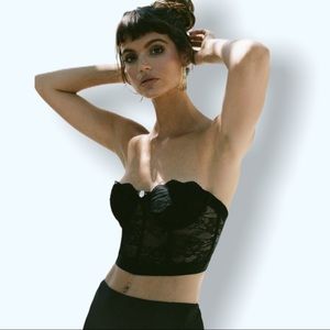 Revolv LPA The Label Faire Lace Bra Size M